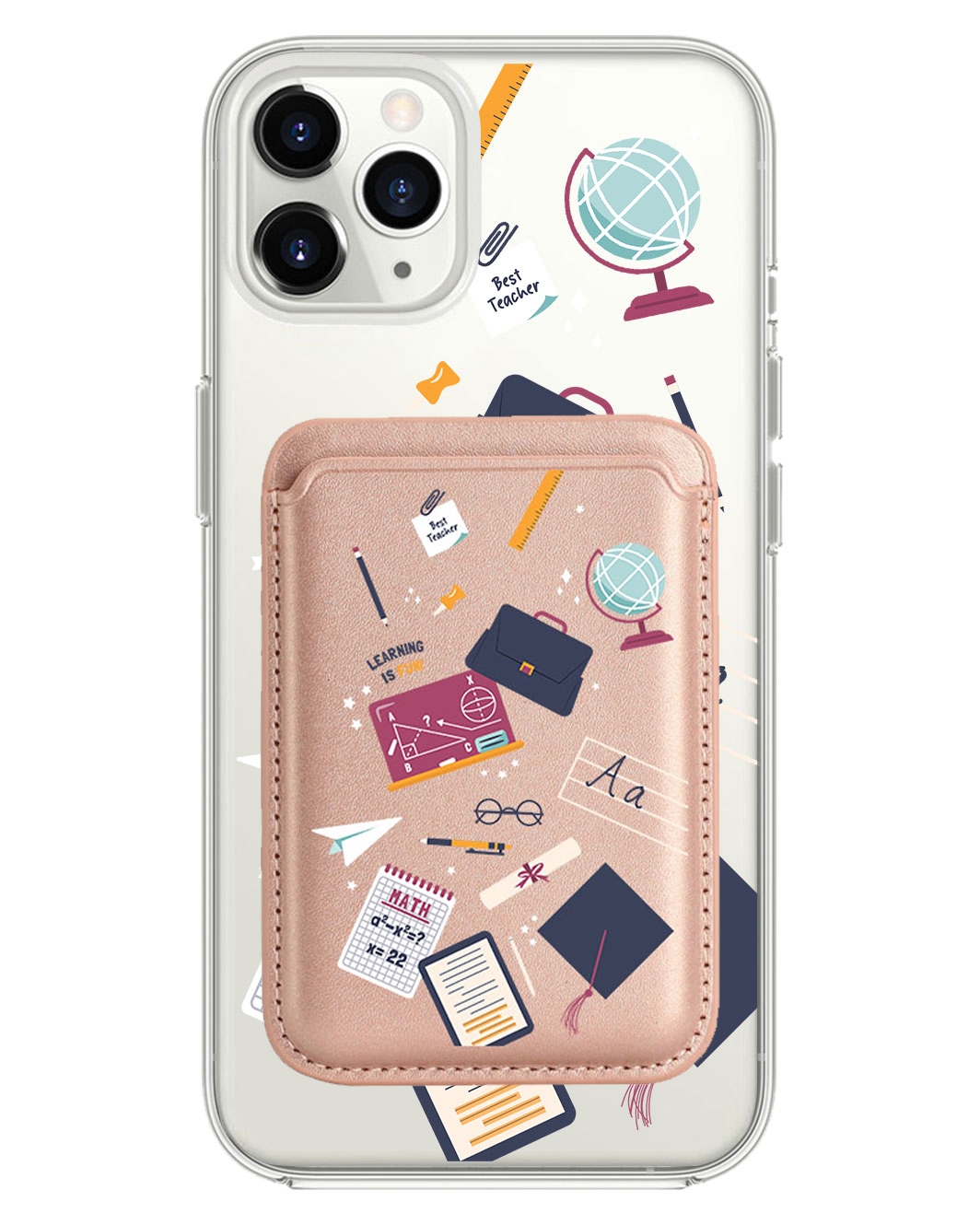 iPhone Magnetic Wallet Case - Teacher