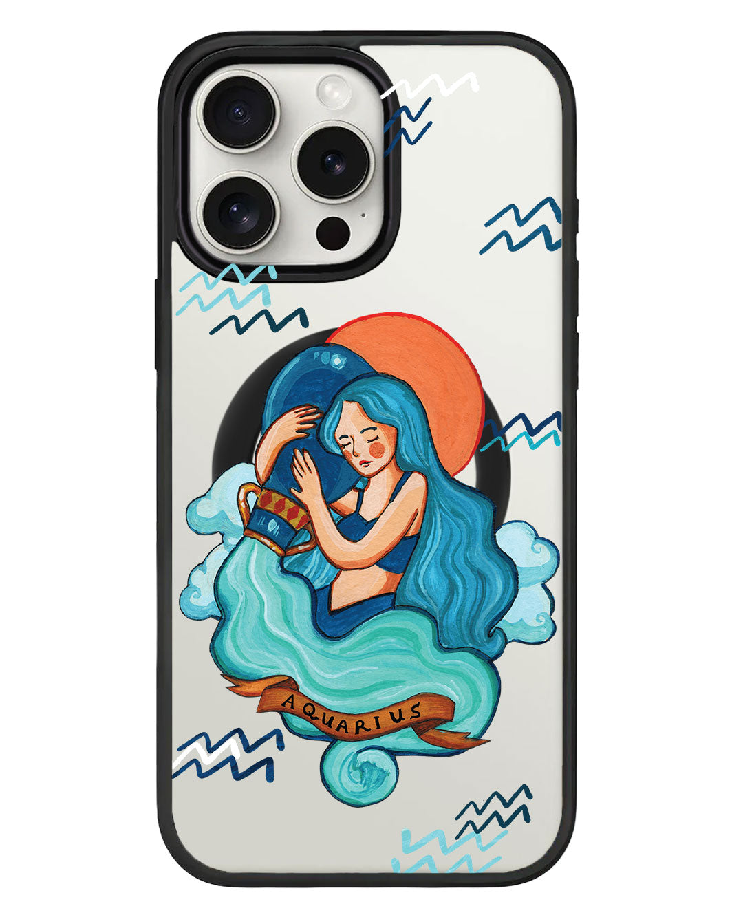 iPhone Rearguard Hybrid - Aquarius