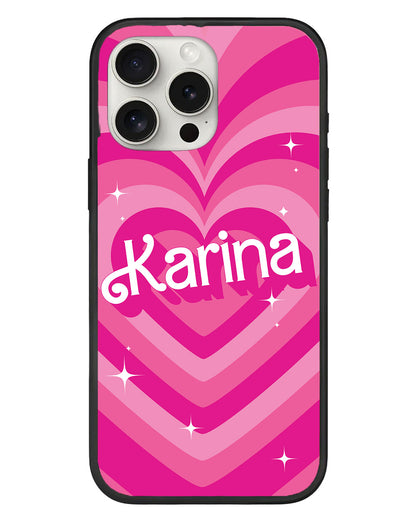 iPhone Rearguard Hybrid - Barbie Love Pattern