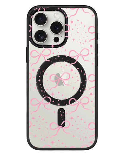 iPhone Rearguard Hybrid - Coquette Glittery Bow
