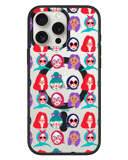 iPhone Rearguard Hybrid - Cute Sweety Faces