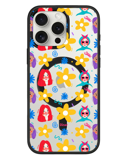 iPhone Rearguard Hybrid - Daisy Faces