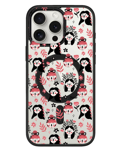 iPhone Rearguard Hybrid - Flowery Faces