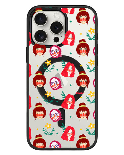 iPhone Rearguard Hybrid - Lovely Faces
