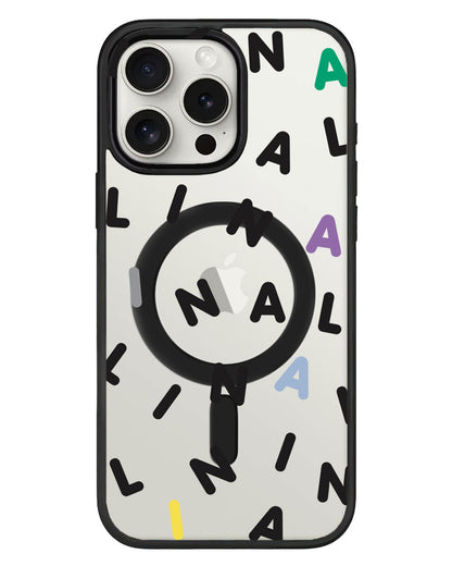 iPhone Rearguard Hybrid - CUSTOM MONOGRAM 2.0 Black