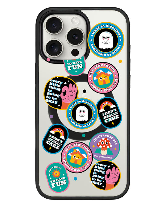 iPhone Rearguard Hybrid - Monster Sticker Pack
