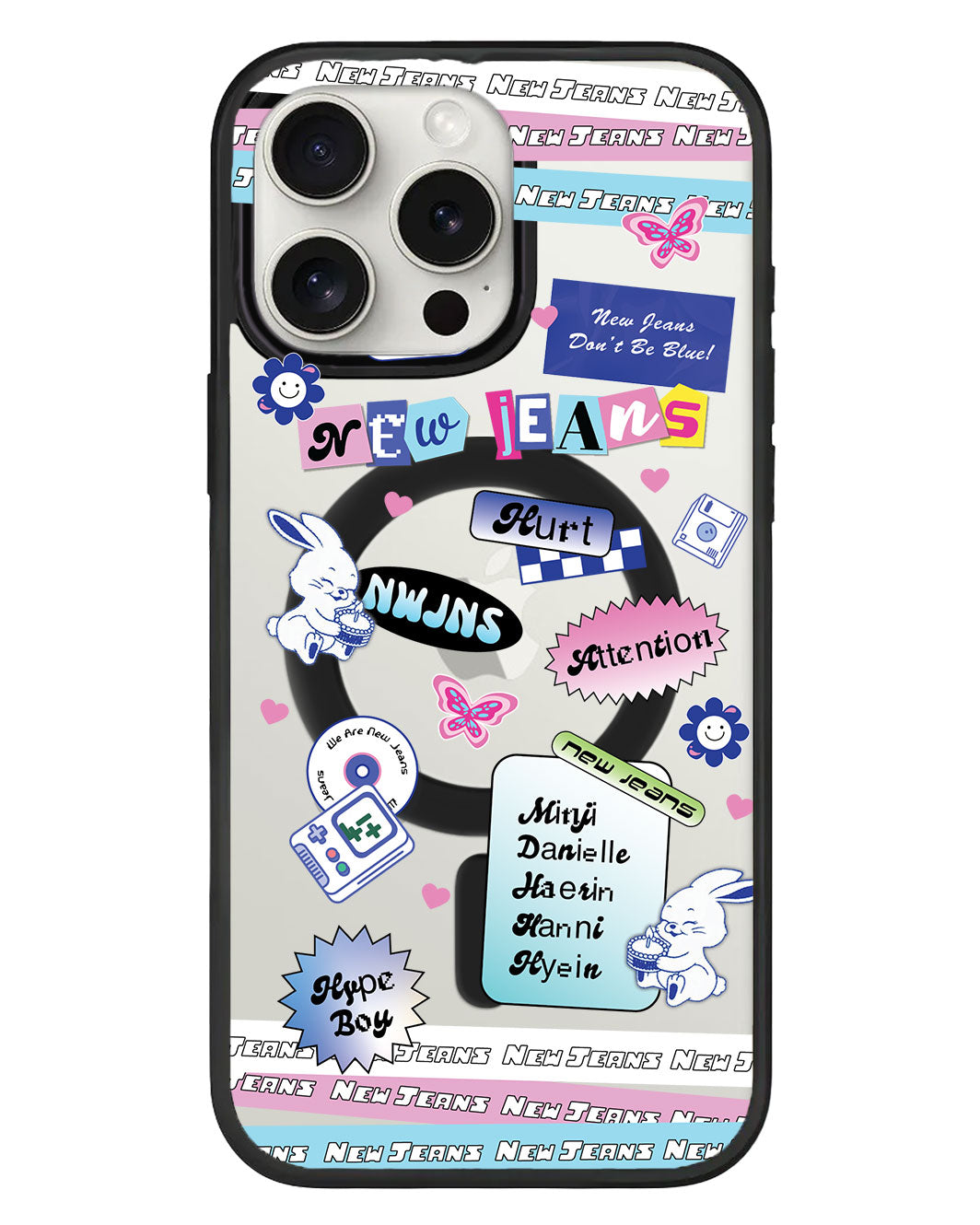 iPhone Rearguard Hybrid - NEW JEANS Sticker Pack
