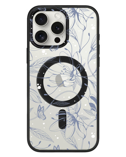 iPhone Rearguard Hybrid - Sketchy Flower & Butterfly 2.0