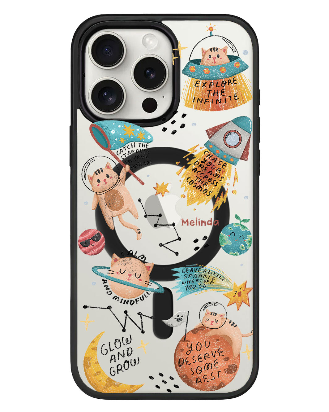 iPhone Rearguard Hybrid - Spaceship