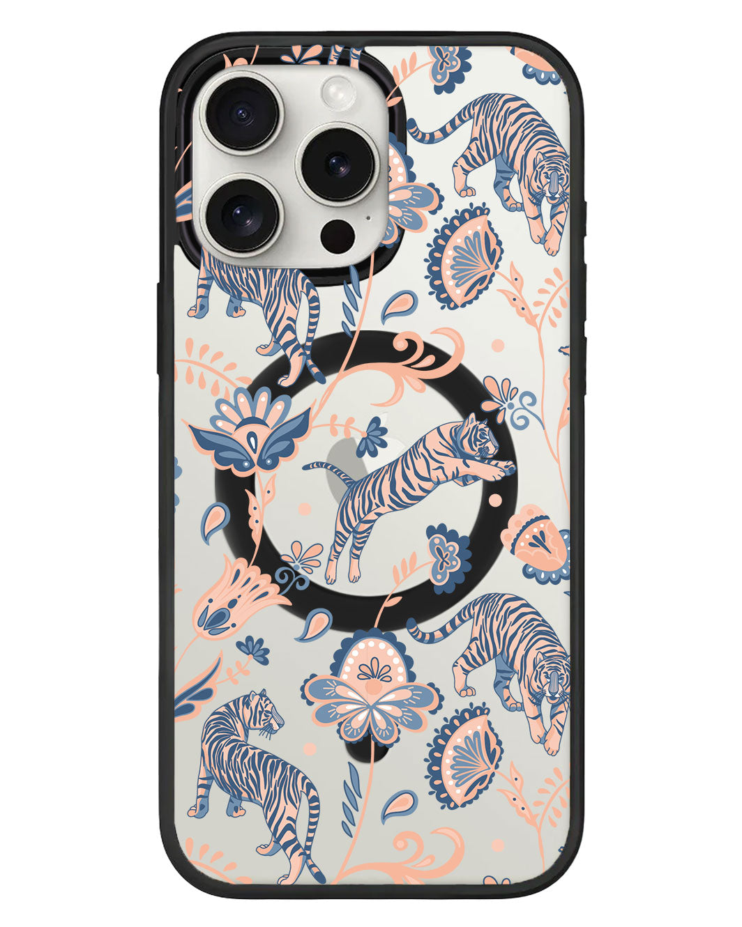 iPhone Rearguard Hybrid - Tiger & Floral 5.0