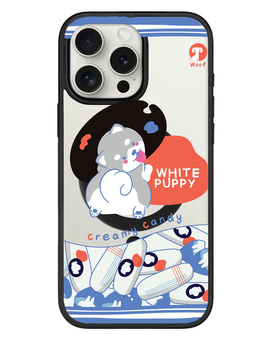 iPhone Rearguard Hybrid - White Puppy