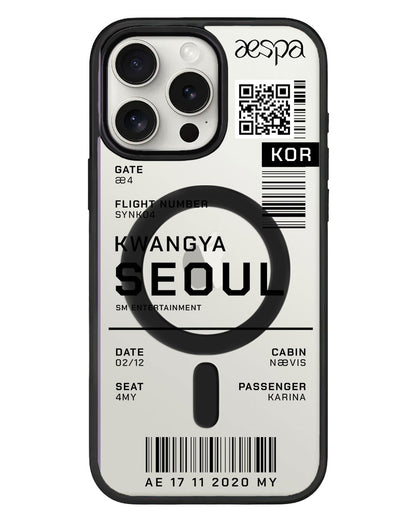 iPhone Rearguard Hybrid - Aespa Kwangya Ticket