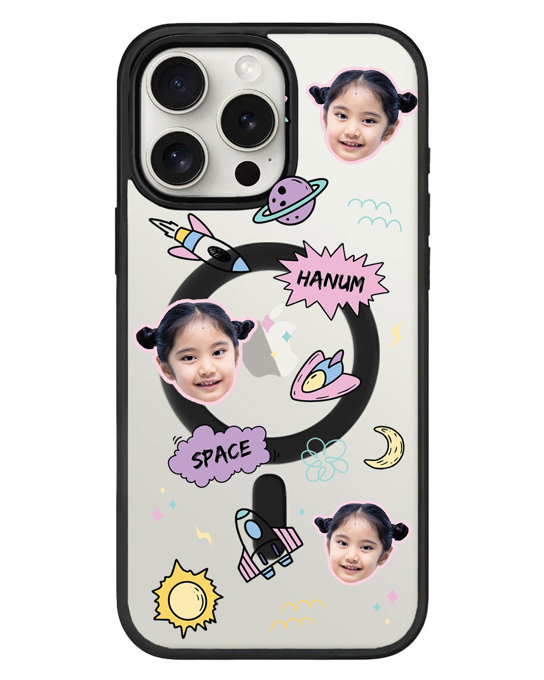 iPhone Rearguard Hybrid - Face Grid Space