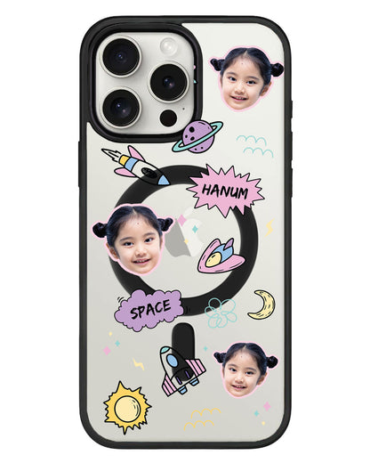 iPhone Rearguard Hybrid - Face Grid Space