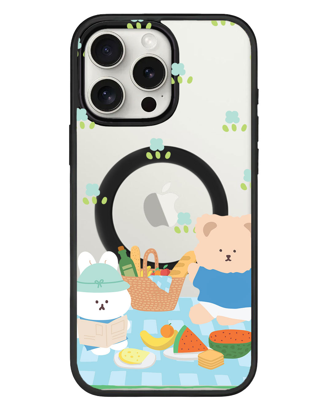 iPhone Rearguard Hybrid - Picnic Bear Blue