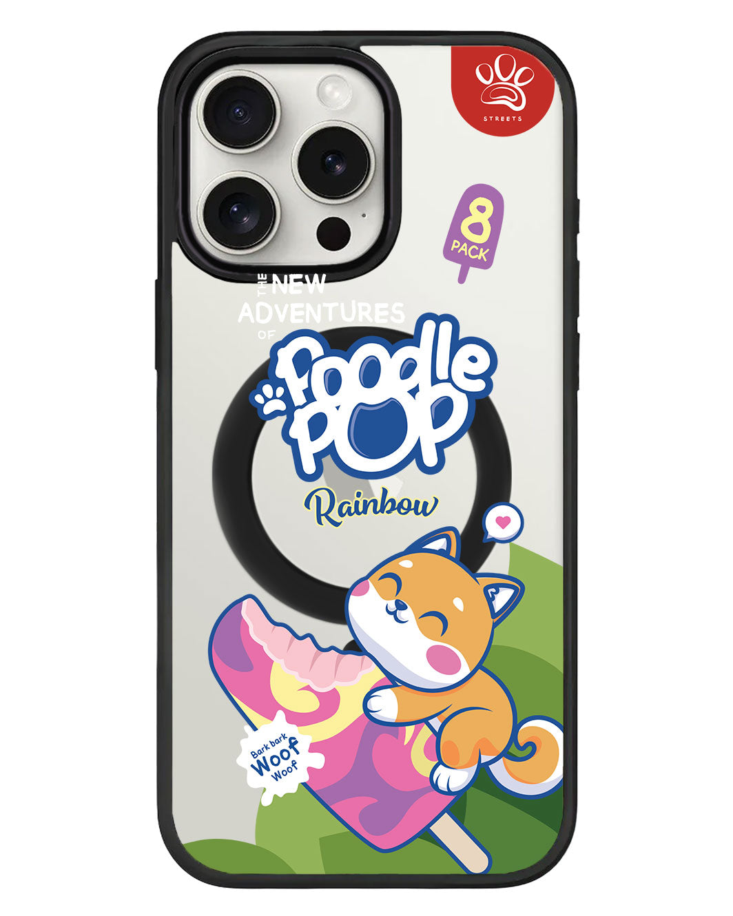 iPhone Rearguard Hybrid - Poodle Pop