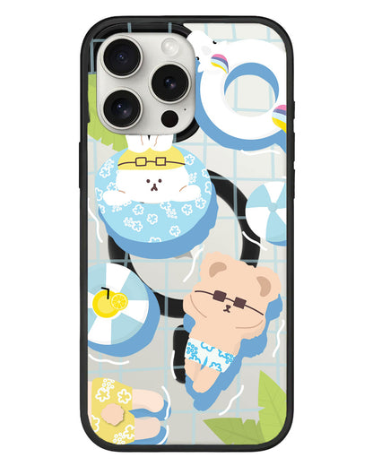 iPhone Rearguard Hybrid - Pool Party Blue