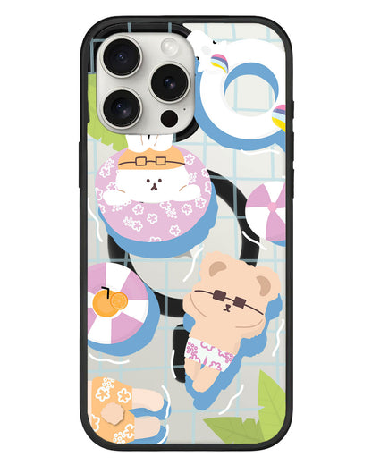iPhone Rearguard Hybrid - Pool Party Pink