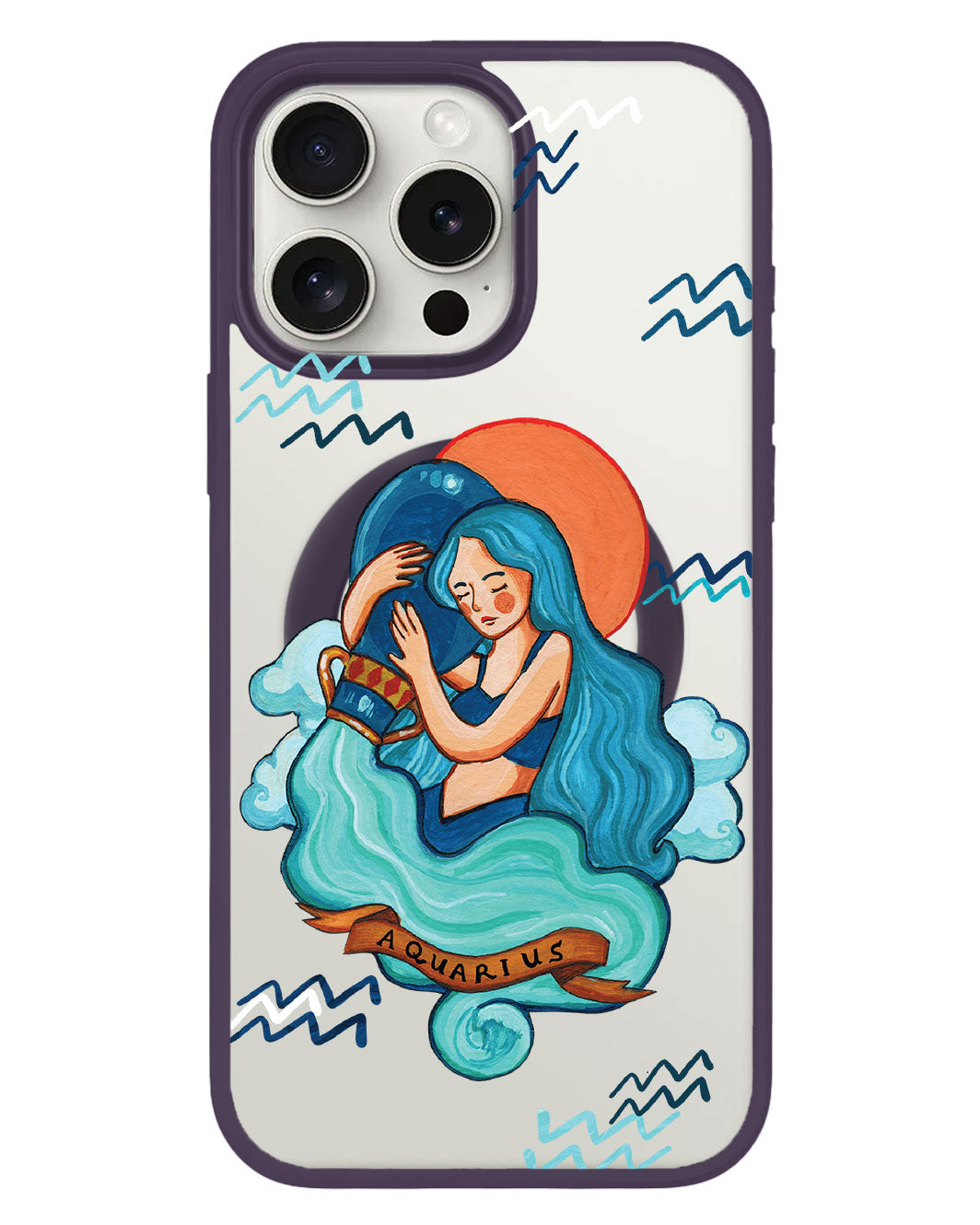 iPhone Rearguard Hybrid - Aquarius