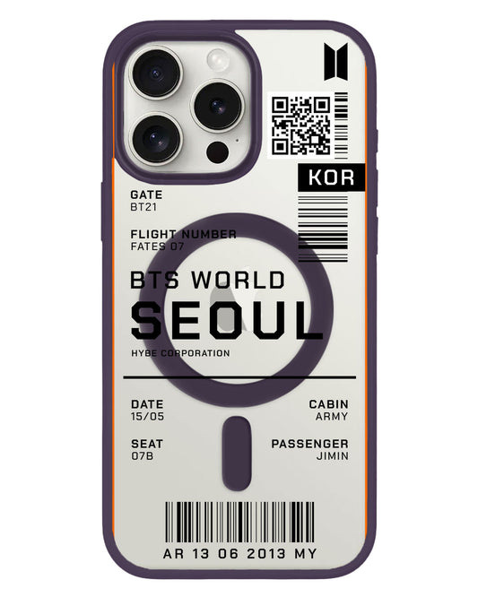 iPhone Rearguard Hybrid - BTS World Ticket