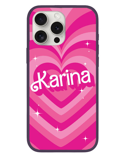 iPhone Rearguard Hybrid - Barbie Love Pattern