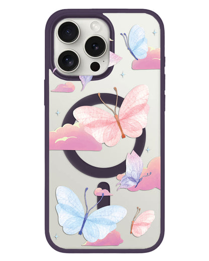 iPhone Rearguard Hybrid - Butterfly Clouds