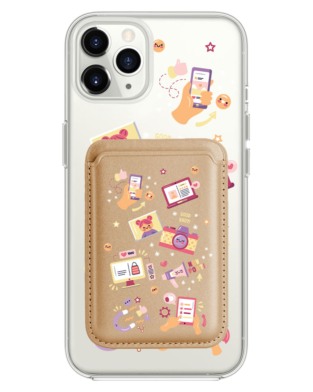 iPhone Magnetic Wallet Case - Content Creator