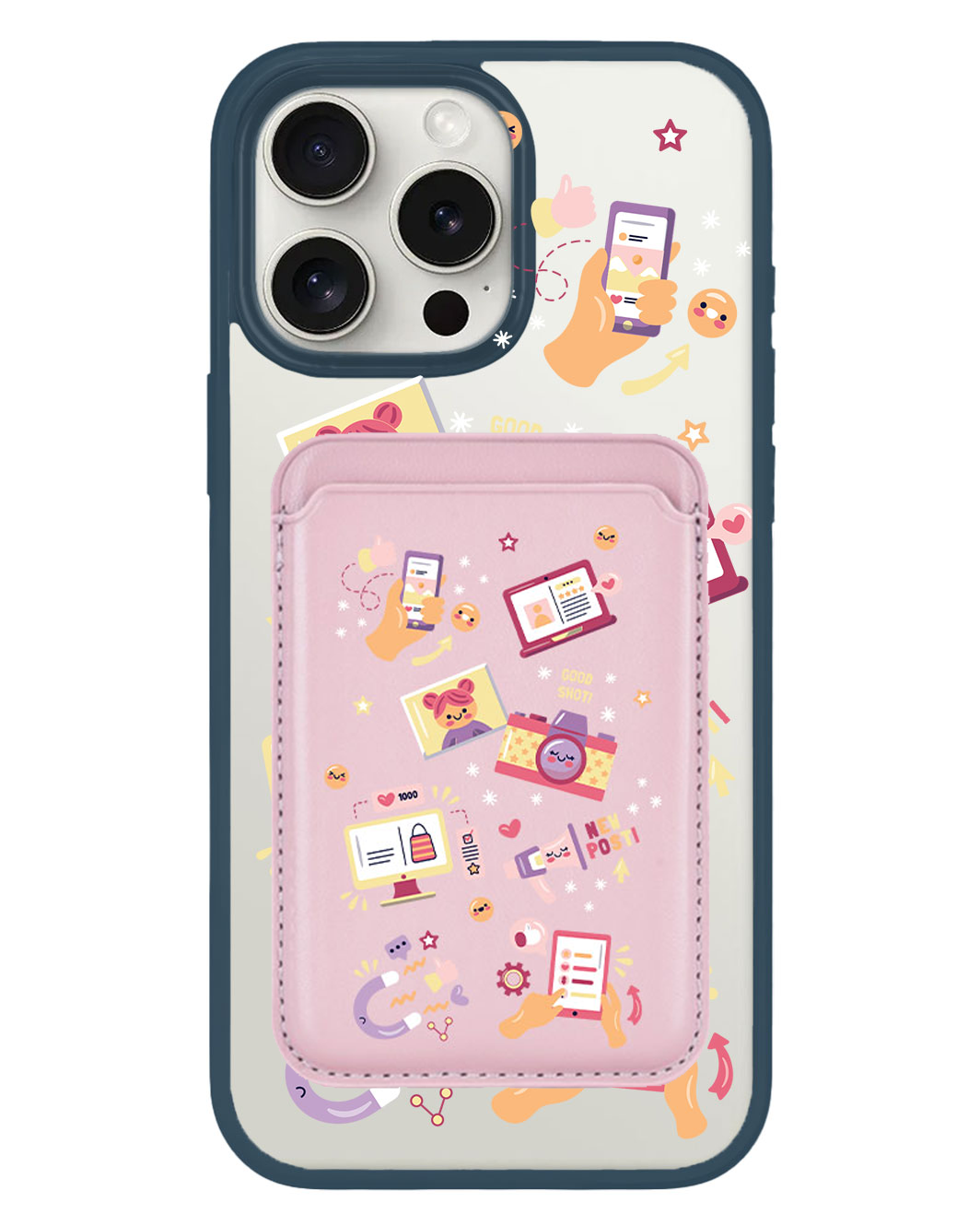 iPhone Magnetic Wallet Case - Content Creator