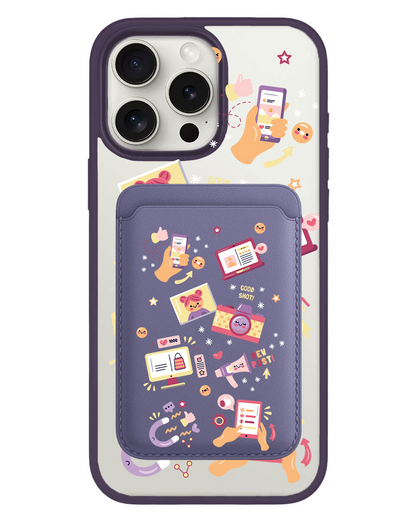 iPhone Magnetic Wallet Case - Content Creator