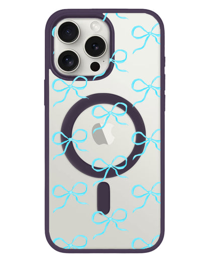 iPhone Rearguard Hybrid - Coquette Blue Bow