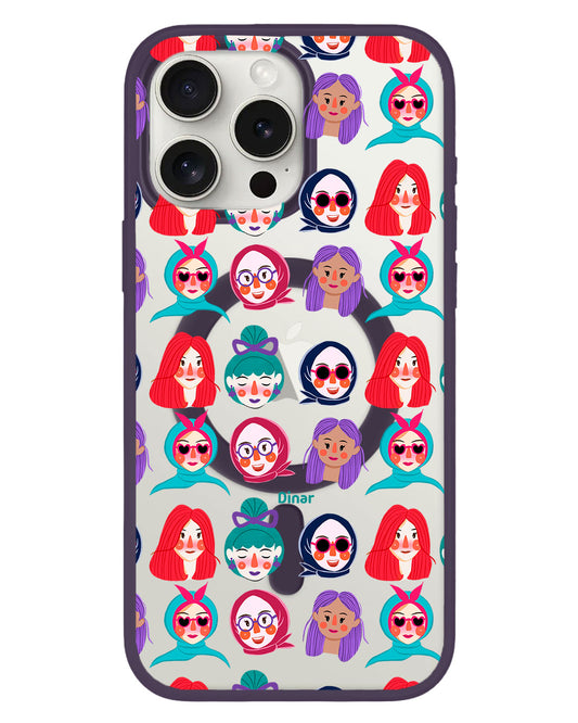 iPhone Rearguard Hybrid - Cute Sweety Faces
