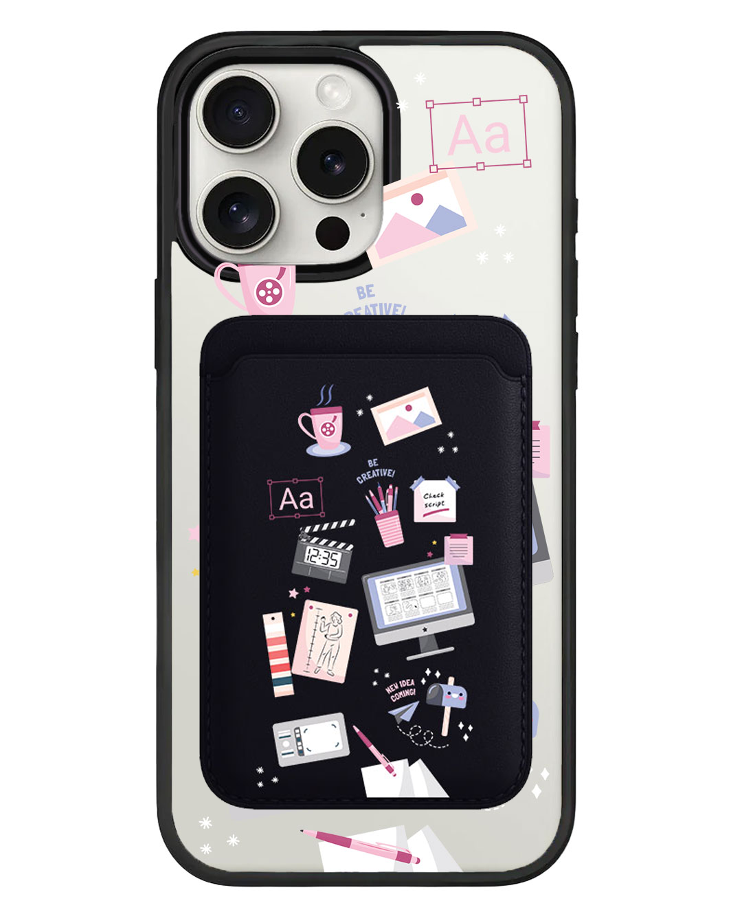 iPhone Magnetic Wallet Case - Designer