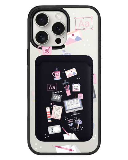 iPhone Magnetic Wallet Case - Designer