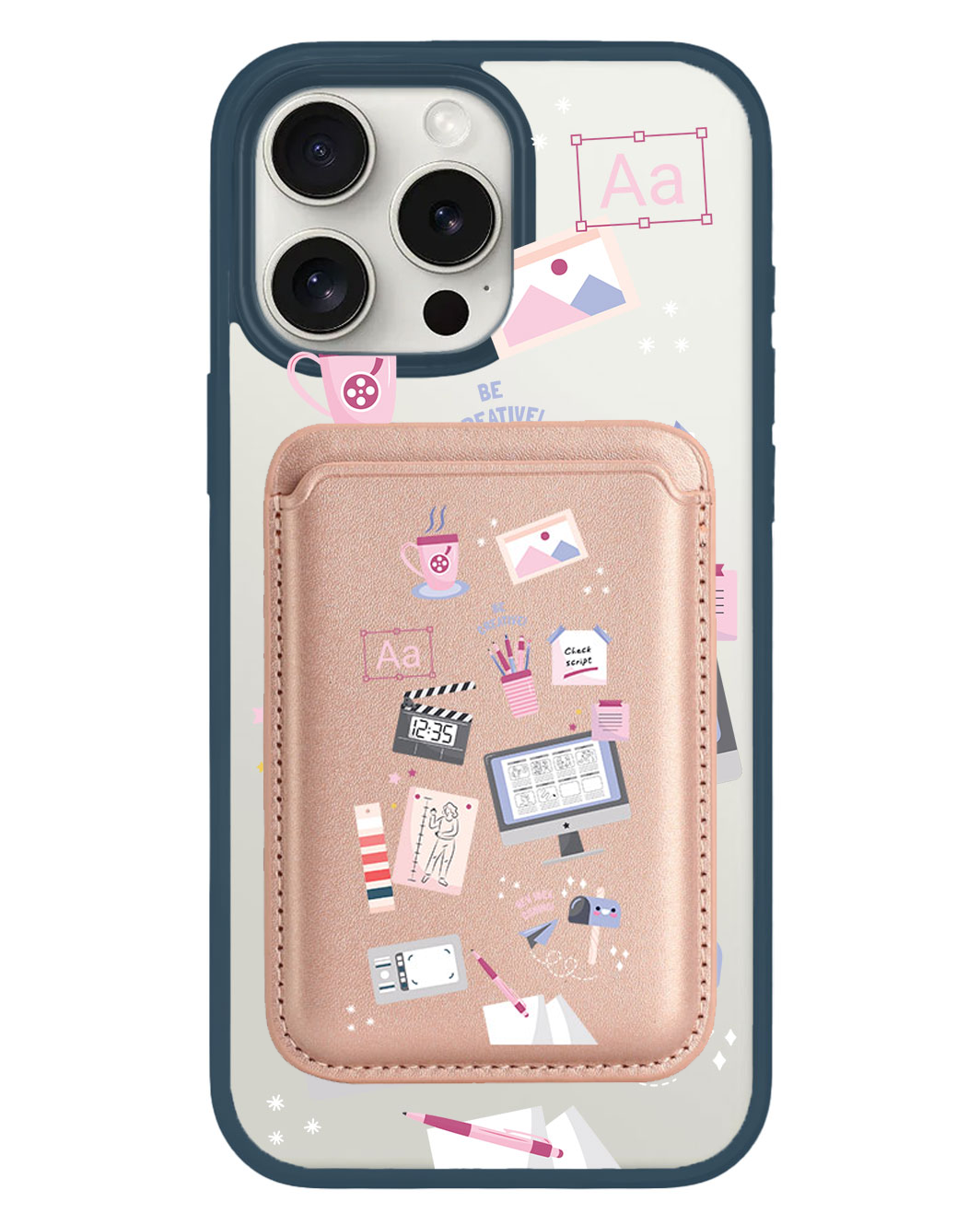 iPhone Magnetic Wallet Case - Designer