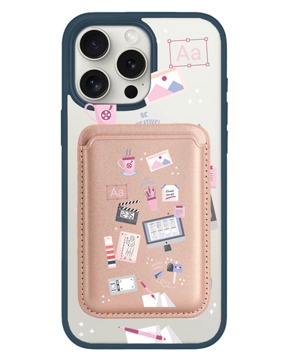 iPhone Magnetic Wallet Case - Designer