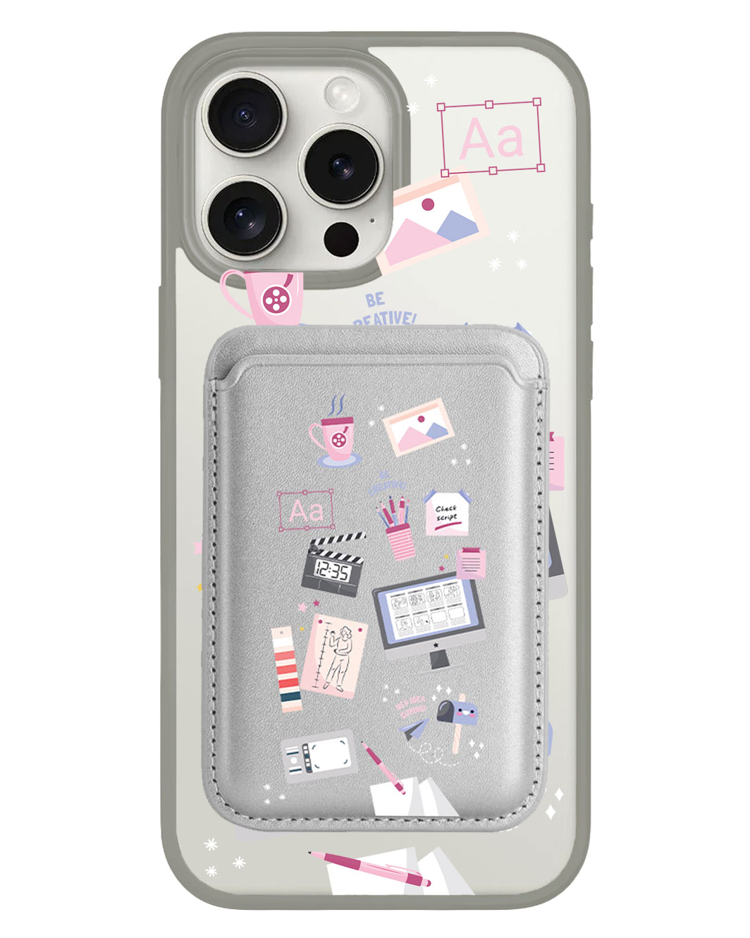 iPhone Magnetic Wallet Case - Designer