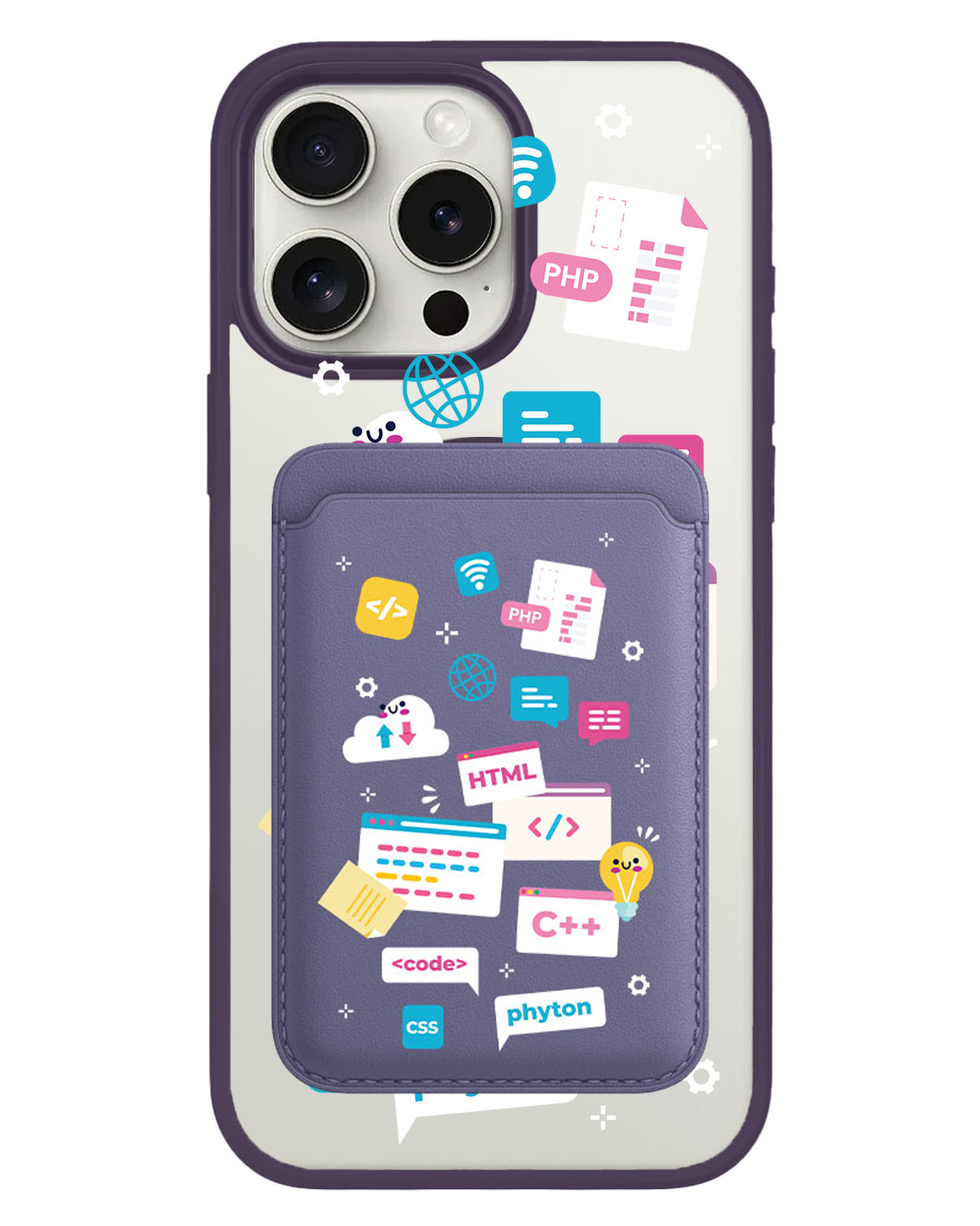 iPhone Magnetic Wallet Case - Developer
