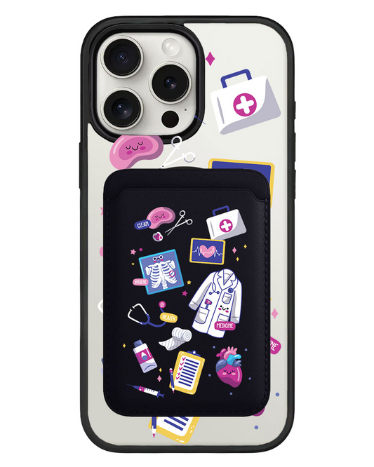 iPhone Magnetic Wallet Case - Doctor