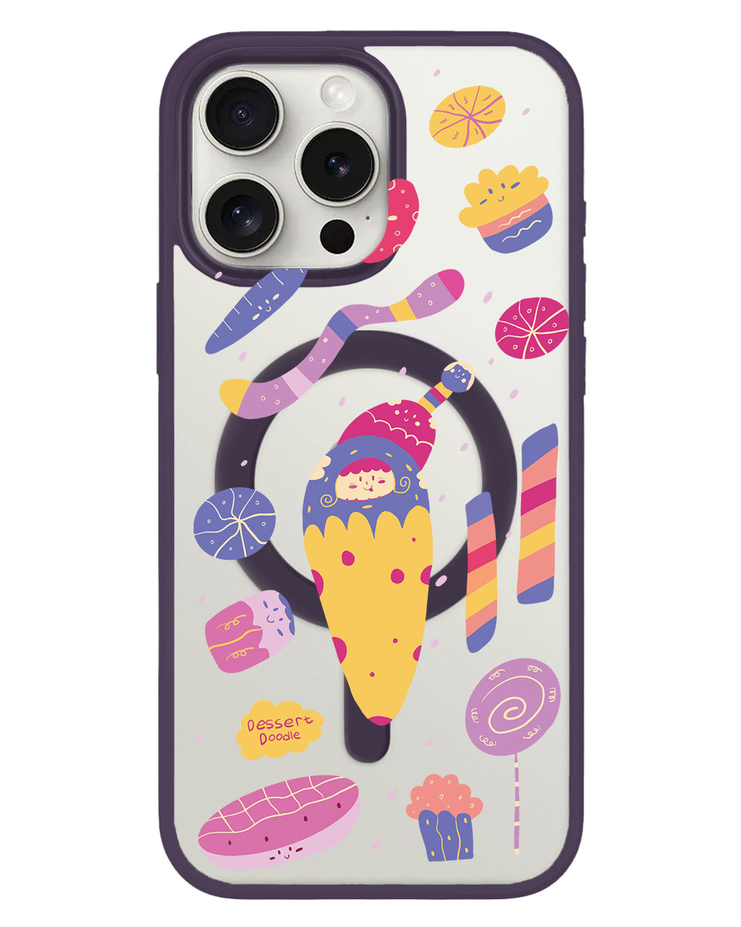 iPhone Rearguard Hybrid - Dessert Doodle