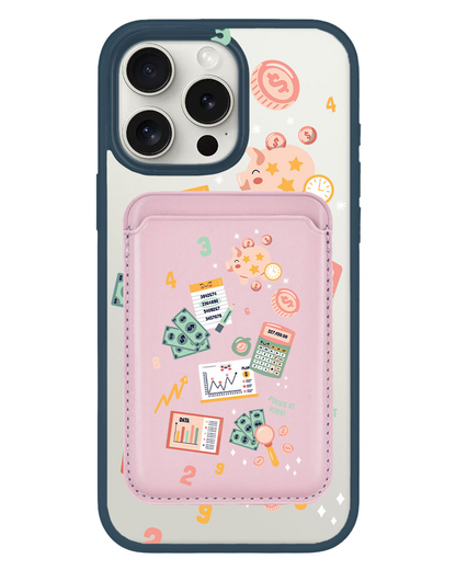 iPhone Magnetic Wallet Case - Finance