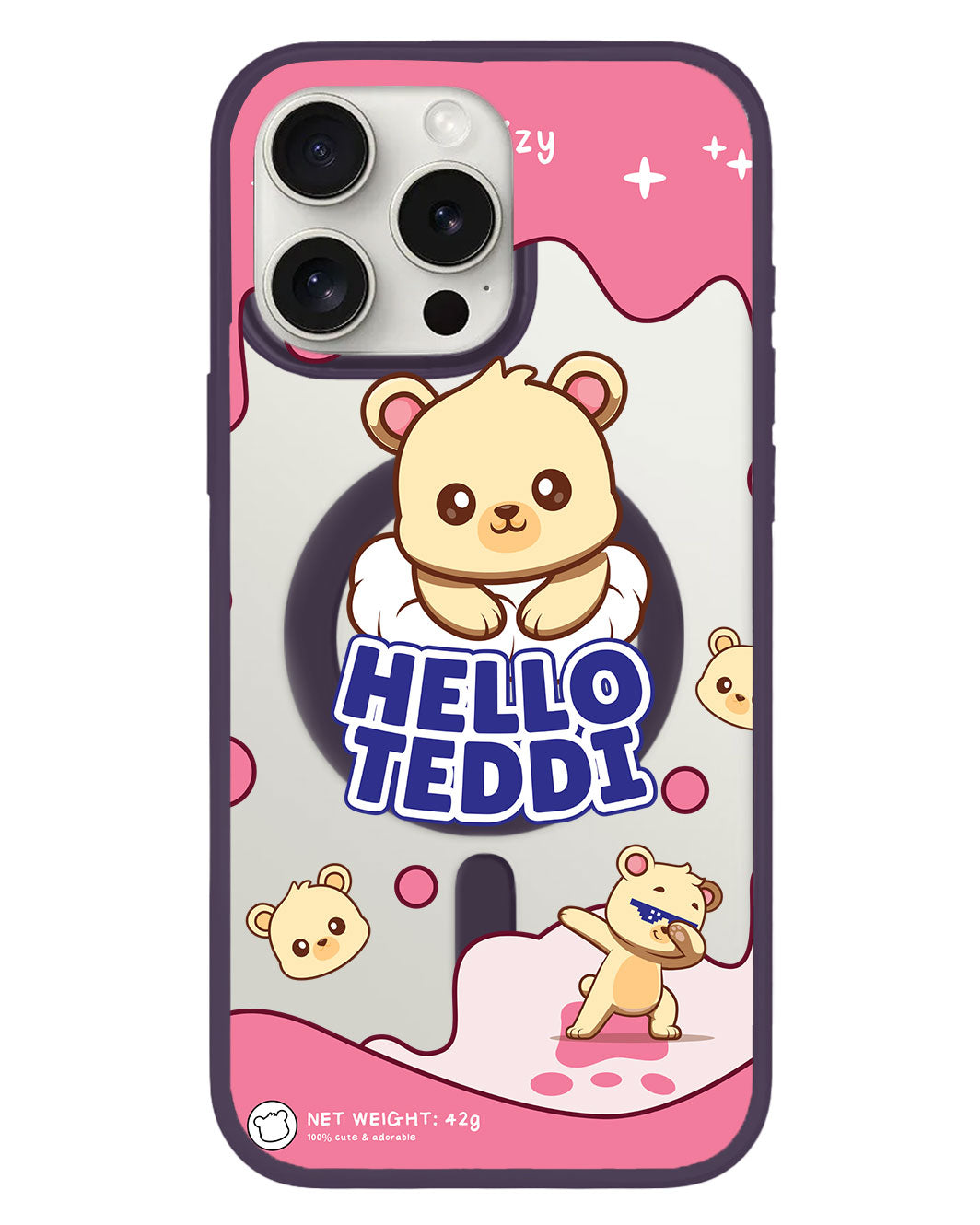 iPhone Rearguard Hybrid - Hello Teddy 2.0