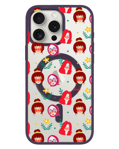 iPhone Rearguard Hybrid - Lovely Faces