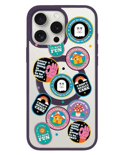 iPhone Rearguard Hybrid - Monster Sticker Pack