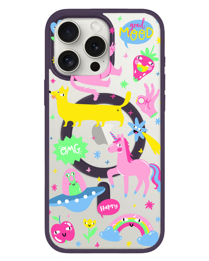 iPhone Rearguard Hybrid - Monster Say Good Mood