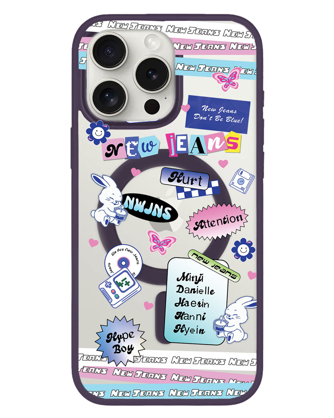 iPhone Rearguard Hybrid - NEW JEANS Sticker Pack