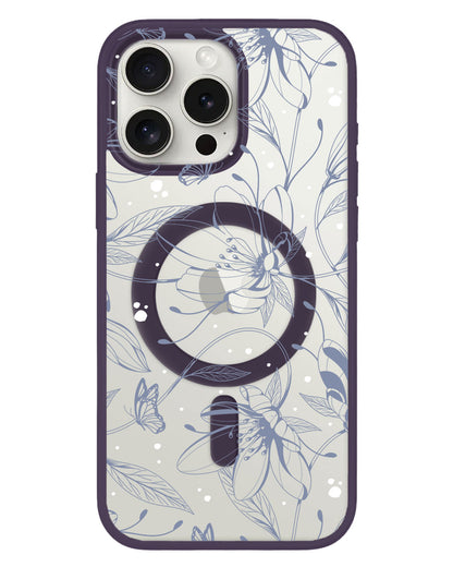 iPhone Rearguard Hybrid - Sketchy Flower & Butterfly 2.0