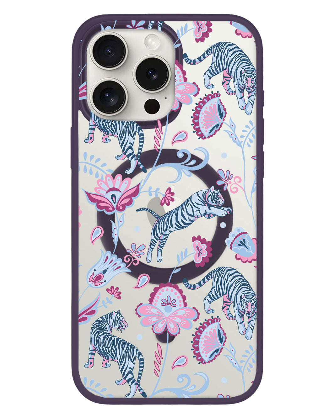 iPhone Rearguard Hybrid - Tiger & Floral 3.0