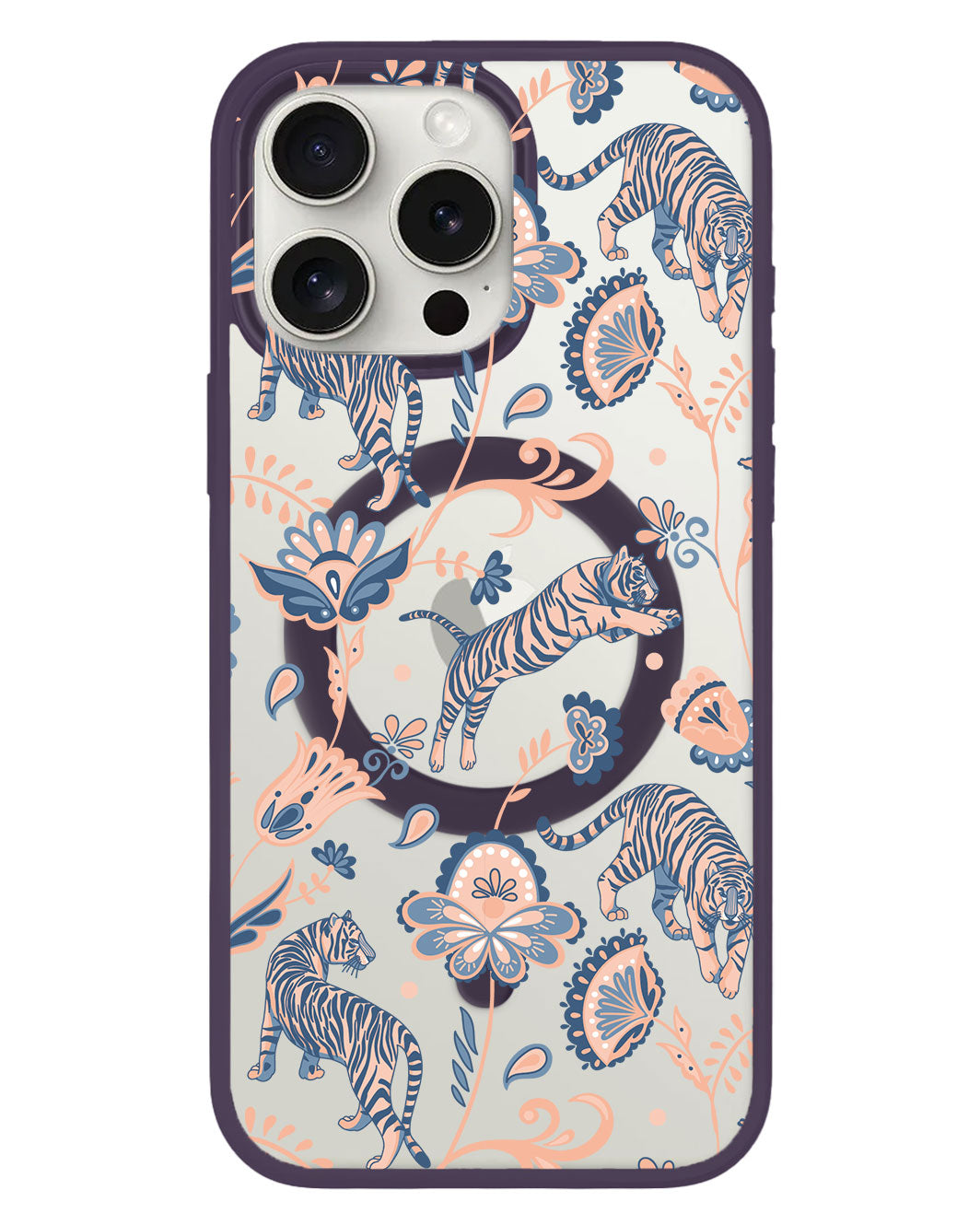 iPhone Rearguard Hybrid - Tiger & Floral 5.0
