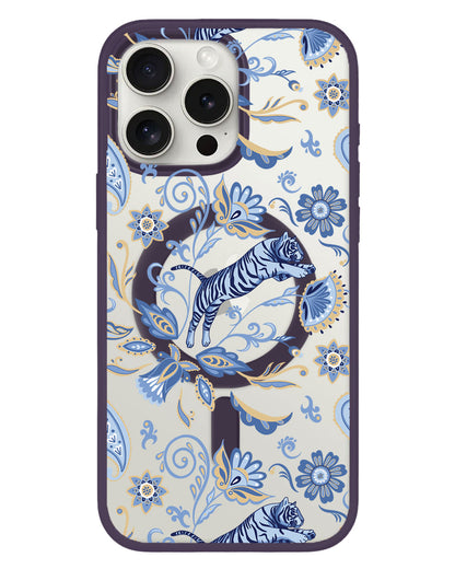 iPhone Rearguard Hybrid - Tiger & Florals