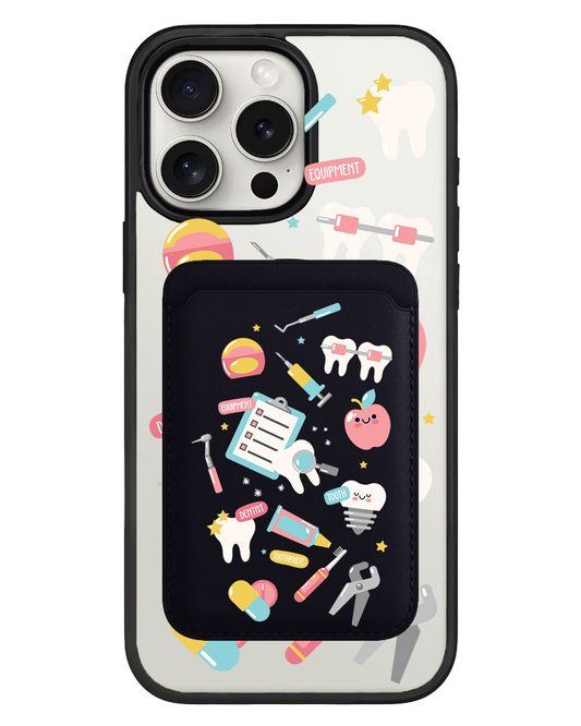 iPhone Magnetic Wallet Case - Dentist